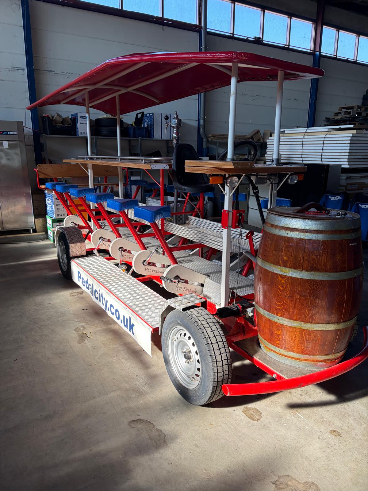 Beerbike 8 red